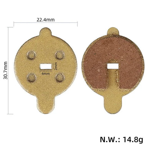 Harzbremsbelag für NIU