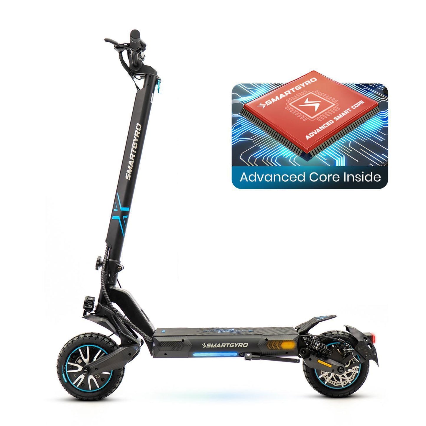 (OFERTA 17-11 al 1-12)Patinete eléctrico smartGyro CROSSOVER DUAL MAX 2 y LR Certificado