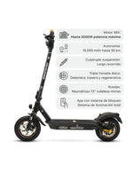 Patinete Eléctrico Smartgyro K2 PRO XL Black Homologado DGT