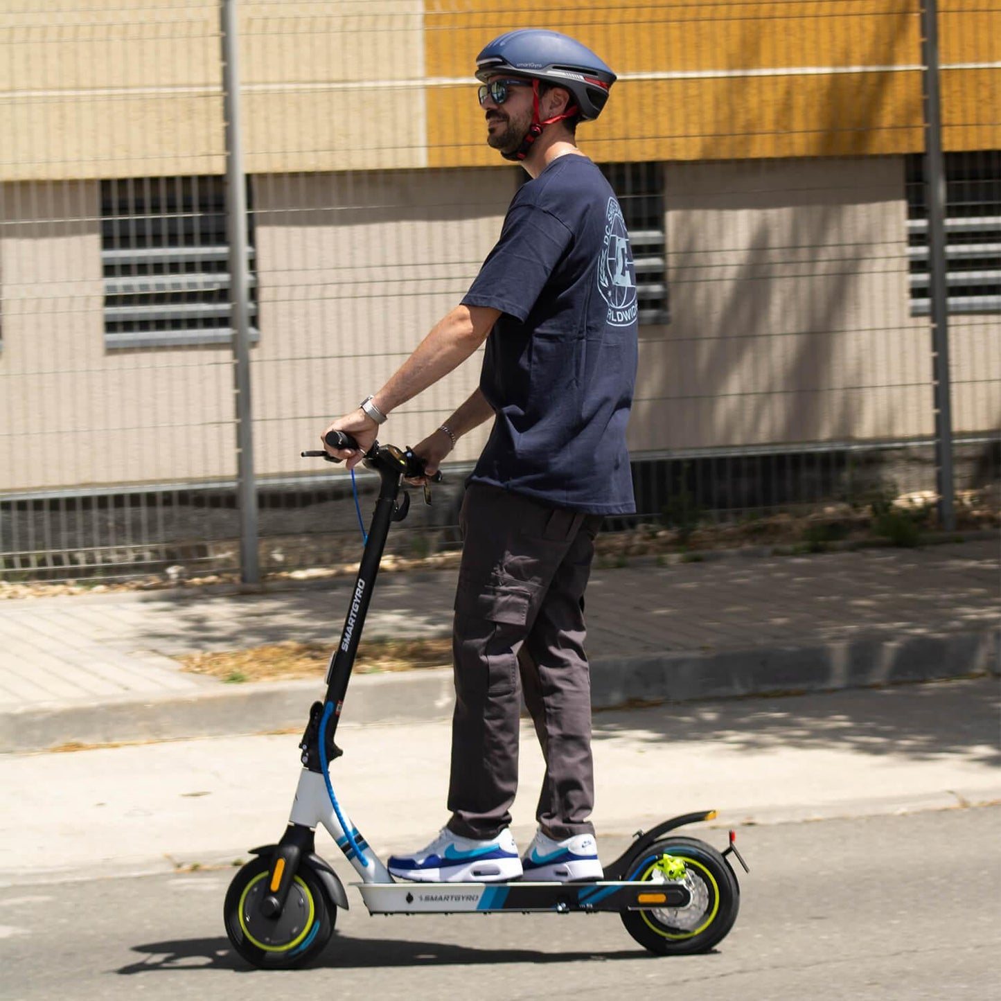 (OFERTA 17-11 al 1-12) Patinete eléctrico smartGyro Z-One Blue Certificado DGT