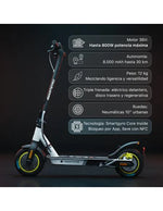 Patinete Eléctrico Smartgyro Z-One 2 Gray Homologado DGT
