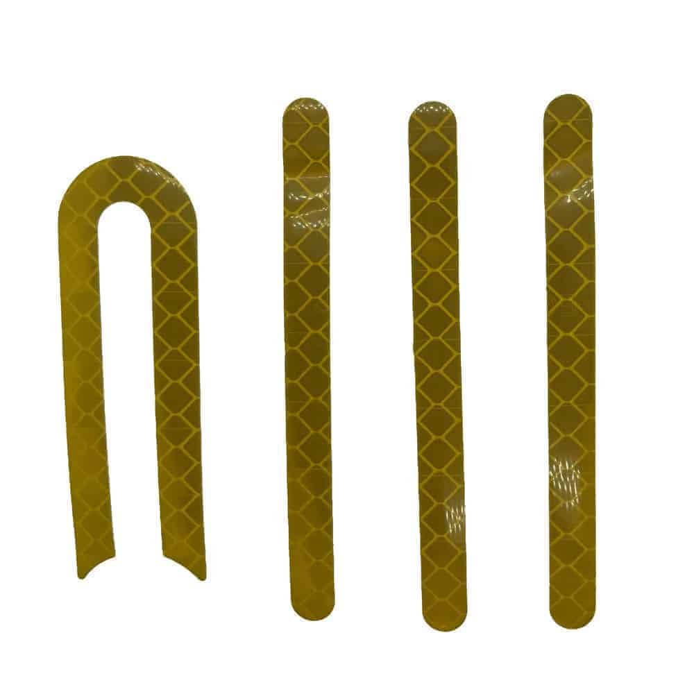 Kit de pegatinas reflectantes para Xiaomi (Amarillo)