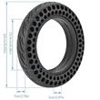 Rueda maciza perforada 10x2,125/B34 [Nedong]