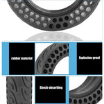 Rueda maciza perforada 10x2,125/B34 [Nedong]