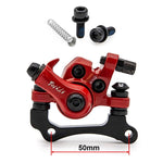 Pinza de freno CT005-M02 mecánica R 50mm roja [Tolids]