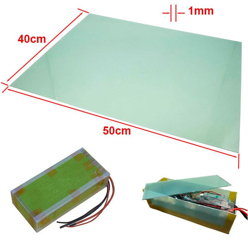 feuille de fibre de verre 50x40cm