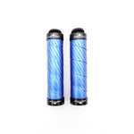 Puños Manguitos Carbono Azul