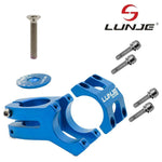 Potencia para manillares de 31,8mm azul