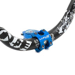 Potencia para manillares de 31,8mm azul