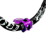 Potencia para manillares de 31,8mm violeta