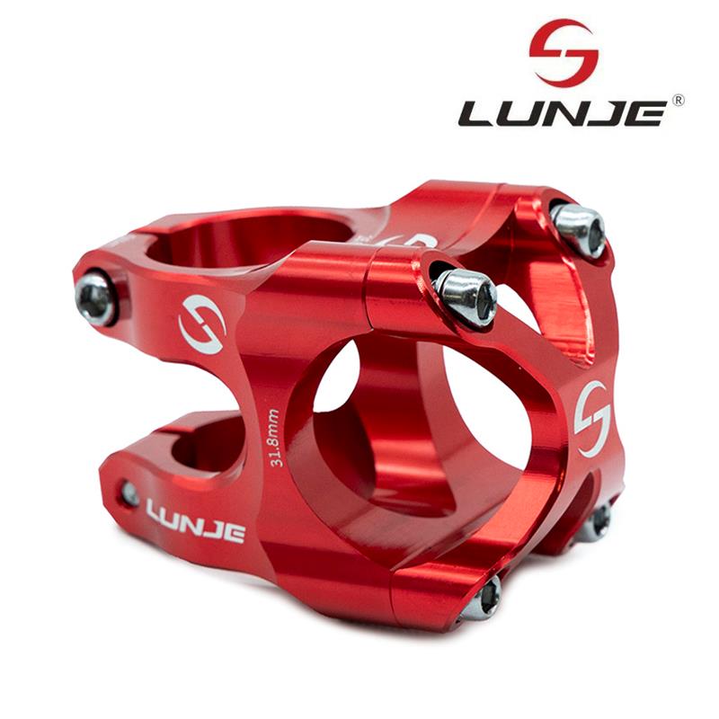 Potencia para manillares de 31,8mm rojo