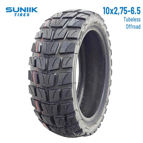 Neumático rueda cubierta 10x2,75-6,5 Offroad Tubeless [Suniik]