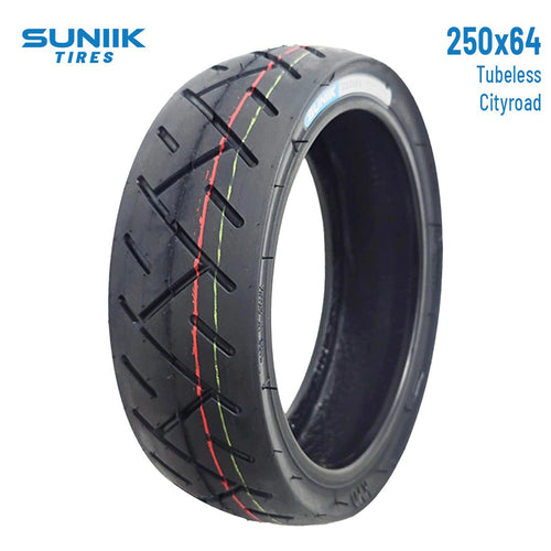 Neumático rueda cubierta 250x64 Tubeless [Suniik]