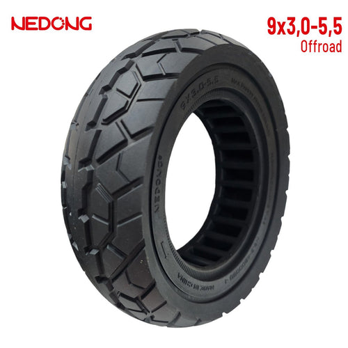 Rueda Maciza 9x3-5,5 Kukirin G2 Pro [Nedong]