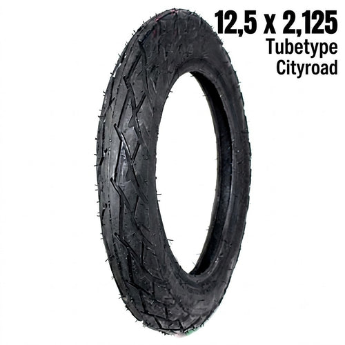 Neumático rueda cubierta 12,5x2,125 (bicicleta) Tubetype