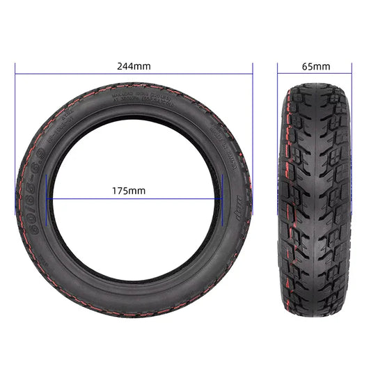 Roue couverte 9×2.25 pour Xiaomi 
