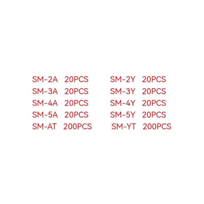 Set conectores SM en caja - 560 piezas