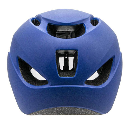 Casque au design particulier et pare-soleil.