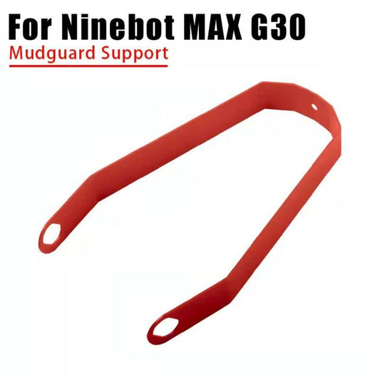 Pieza sujeción luz para guardabarros xiaomi (copia)Soporte guardabarros de metal negro para Ninebot Max G30