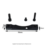Soporte adaptador para freno XTECH (incluye tornillería)