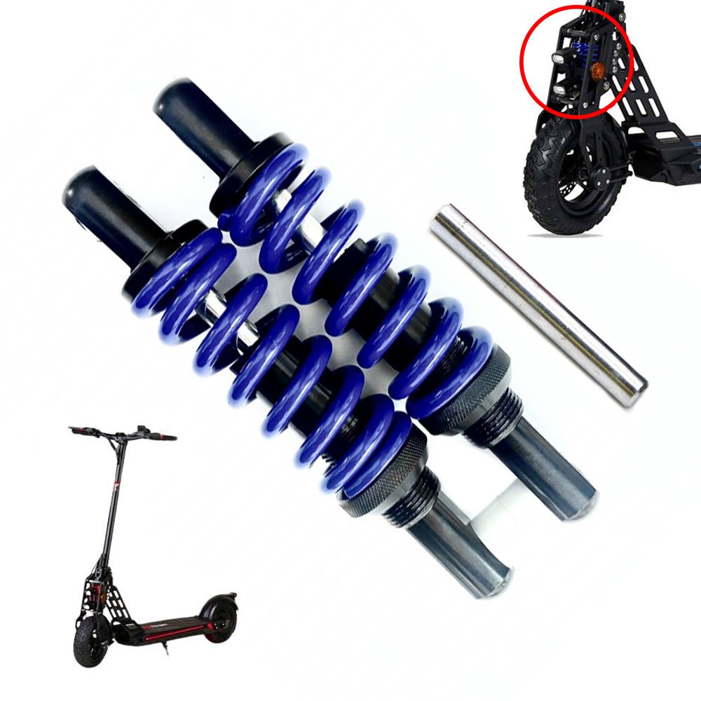 Amortiguador delantero azul para Bogist Urbetter M6, Ecoxtrem Bison, B-Mov freestyle 5