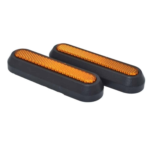 Tapas embellecedores reflectantes con catadióptrico para Xiaomi (pack de 2 unidades)