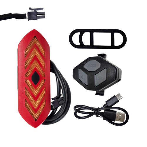 Luz Intermitencia Guardabarro Trasero Para Patinete Xiaomi Ultra