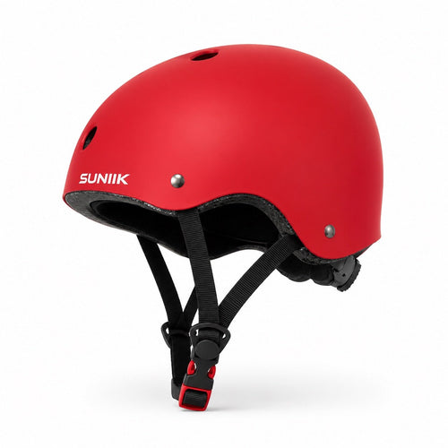 Casco Urbana Regulable Talla L Color Rojo