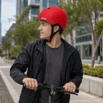 Casco Urbana Regulable Talla L Color Rojo