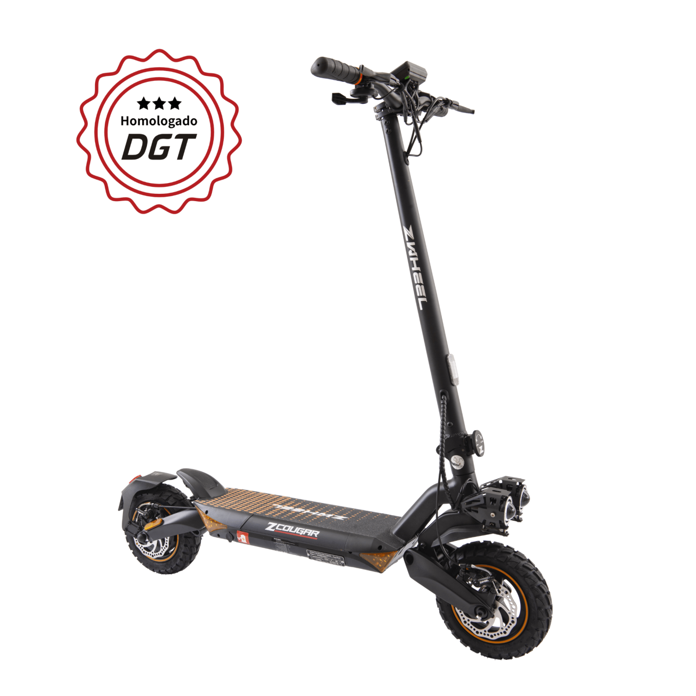 Trottinette DGT approuvée par ZWHEEL ZCougar 