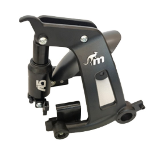 suspension monorim trasera con regulador de aire max g30