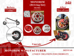 Kit tapa para motor xiaomi y posibilidad de hacer traccion trasero(MONORIM)