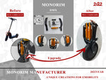 Mejora monorim suspension doble para ninebot g30