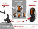 Suspension doble para ninebot max g30 ( MONORIM)