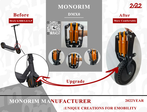 DOUBLE SUSPENSION POUR NINEBOT MAX G30