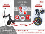 TAPA FRENO PARA RUEDA DELANTERA NINEBOT G30