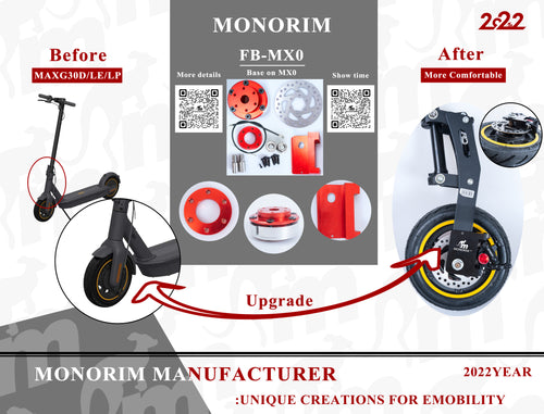 COUVERCLE DE FREIN POUR ROUE AVANT NINEBOT G30
