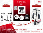 Convertidor acústico con luz para cualquier modelo e incluso E-Bikes(MONORIM)