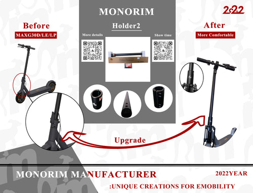 NINEBOT MAX G30 MÂT MONORIM ANTI-ARBRE