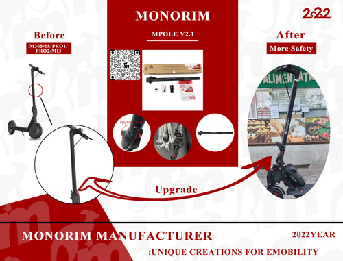 MÂT RENFORCÉ POUR XIOAMI STANDARD ET PRO