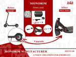 Damper MONORIM para xiaomi/estabilizador direccion